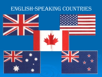 English-speaking countries