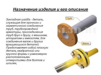 Назначение изделия и его описание