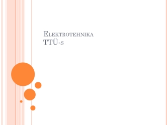 Elektrotehnika TTÜ-s