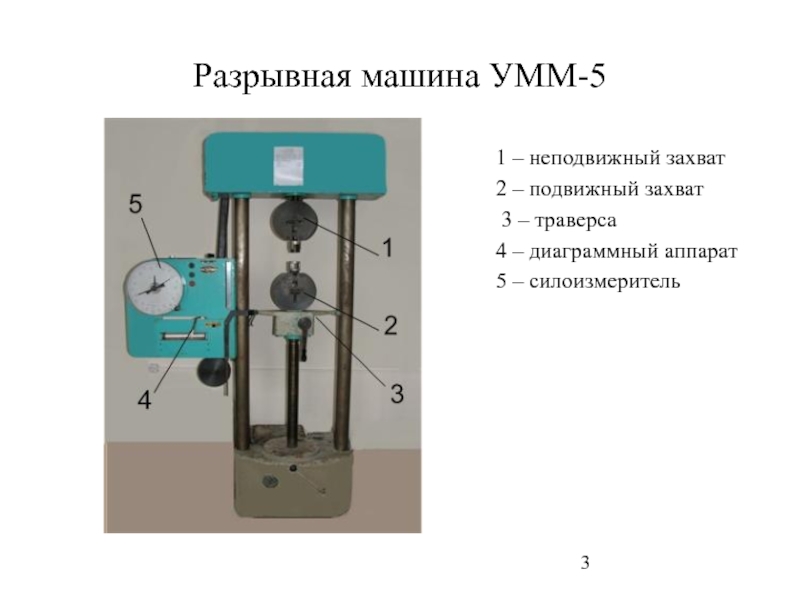 Испытательная машина умм 5