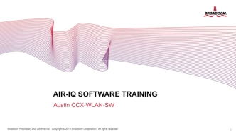 Air-IQ software training