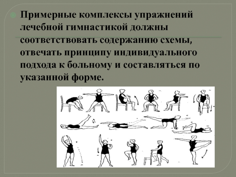 Примерные занятия. Примерный комплекс упражнений лечебной гимнастики. Схема занятия лечебной физкультурой. Схема построения комплекса упражнений ЛФК. Комплекс адаптивной гимнастики комплекс упражнений.