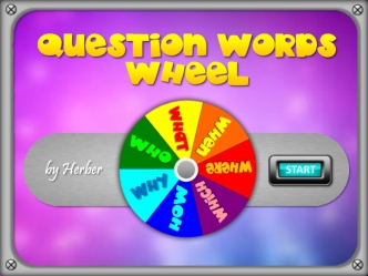 Question words wheel