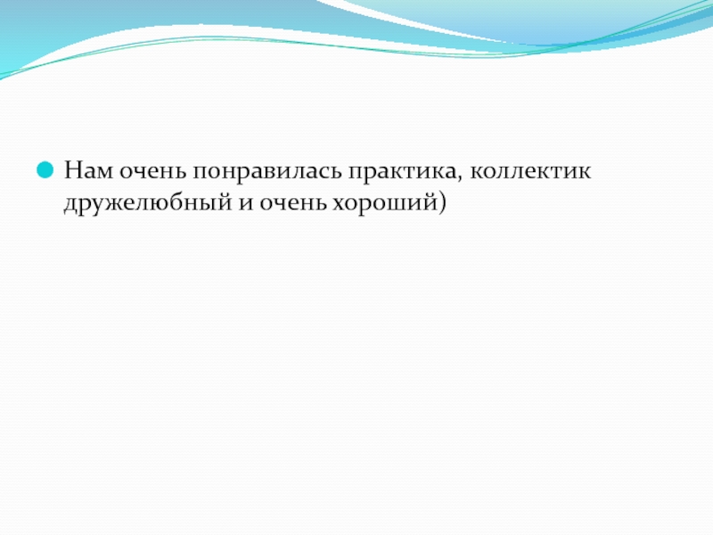 Практика понравилась. Практика для презентации. Что понравилось на практике.