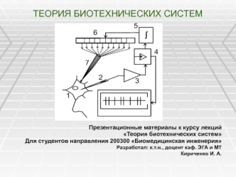 Теория биотехнических систем