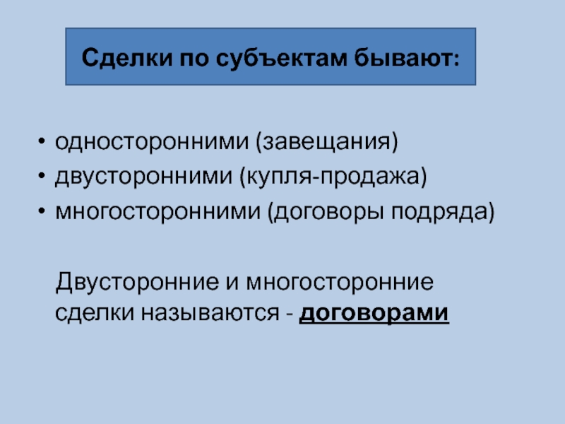 Договорное представительство презентация