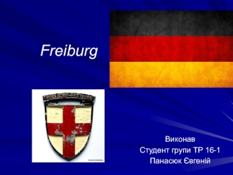 Die Stadt Freiburg