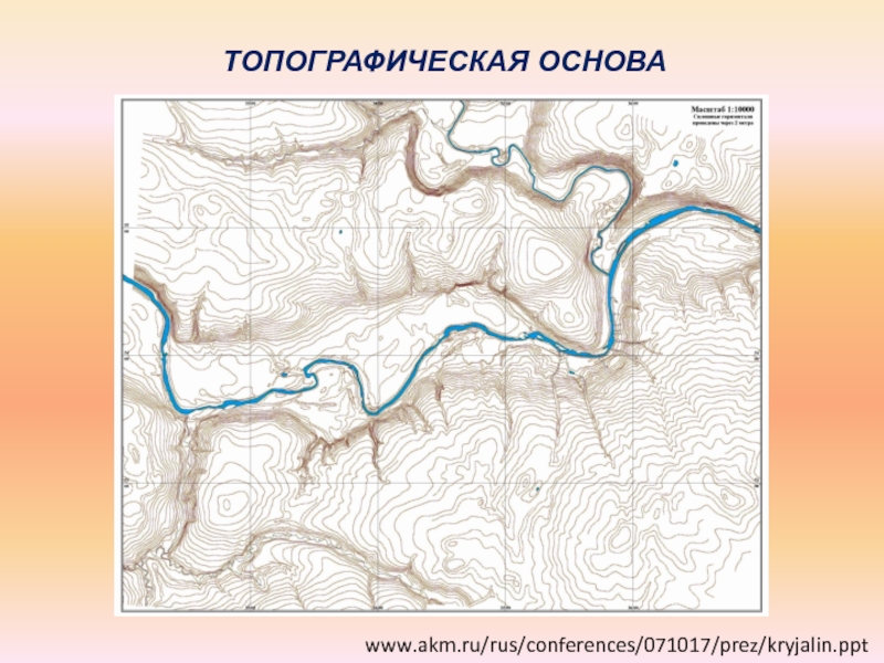 Топография картинки для презентации