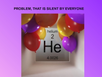 Problem, that is silent by everyone