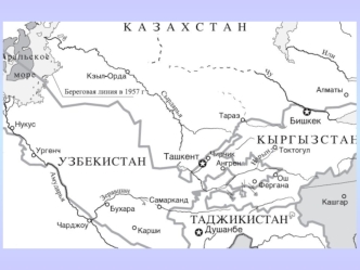 Сырдарья река в Центральной Азии