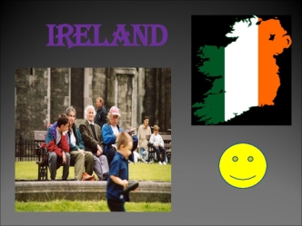 Ireland is an island in the North Atlantic to the West of Great Britain