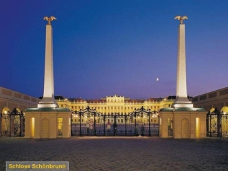 Vienna at night