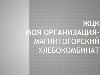 Магнитогорский хлебокомбинат. Жизненный цикл клиента