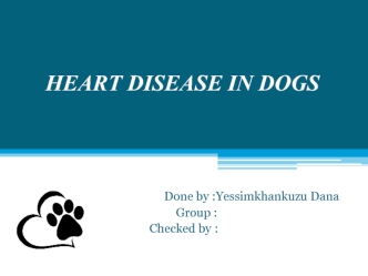 Heart disease in dogs