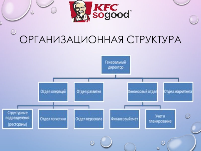 Организационная структура кфс схема