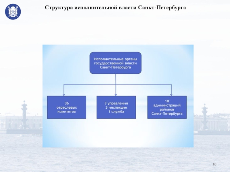 Схема исполнительной власти спб