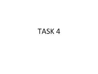 Practical tasks in english. Task 4