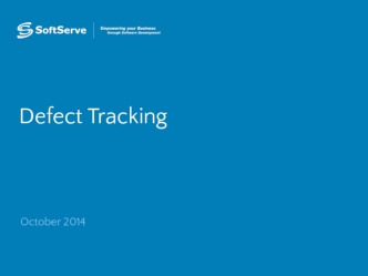 Defect tracking