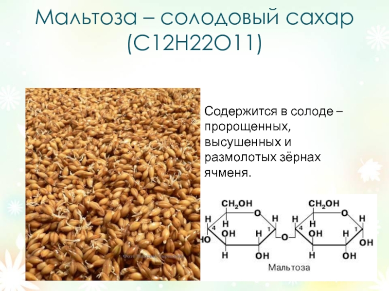 Кд ячменный сок схема