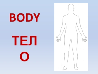 Name parts of body