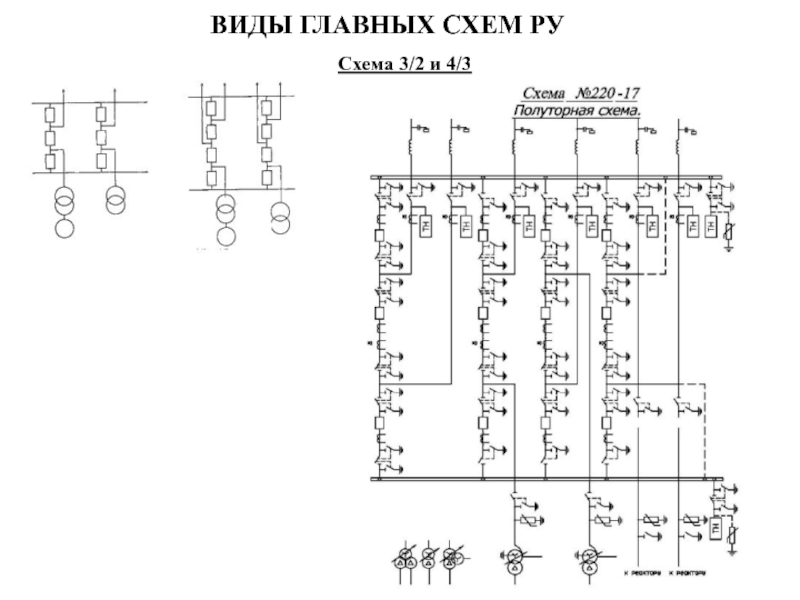 Достоинства полуторной схемы ру