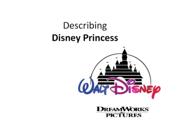 Describing Disney Princess