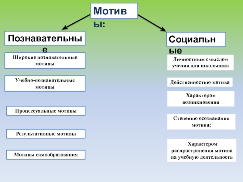 Мотив познавательной деятельности