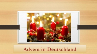 Advent in Deutschland