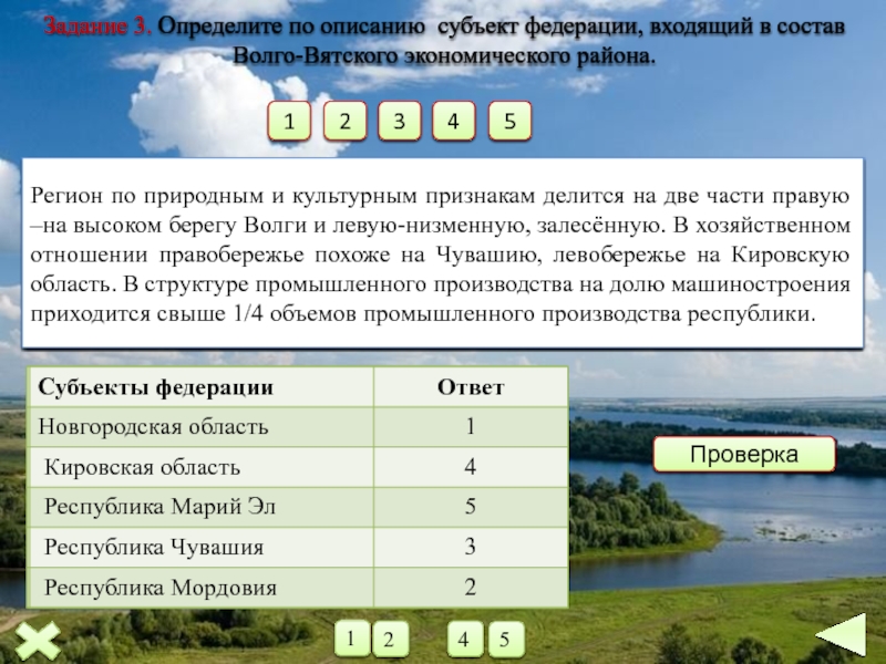 Волго вятский район презентация 9 класс география