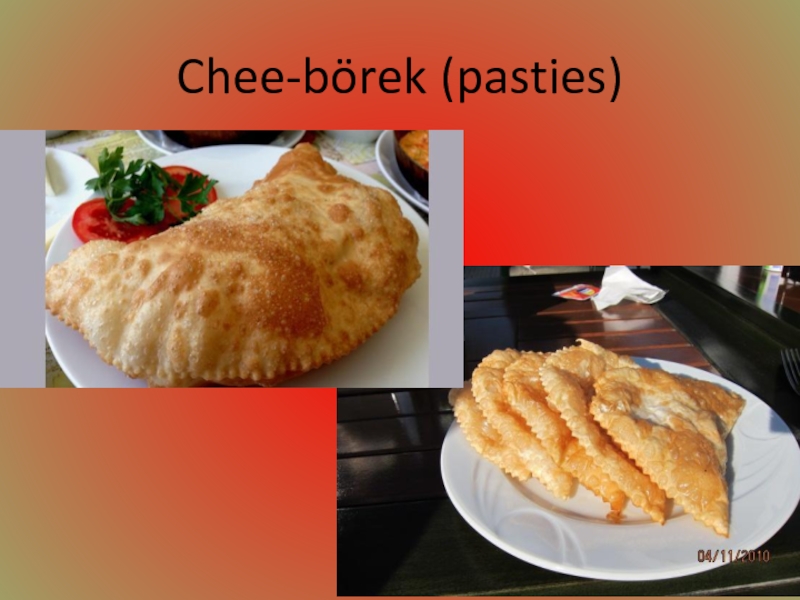 Chee-börek (pasties)