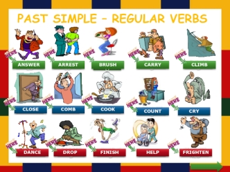 Past simple - regular verbs