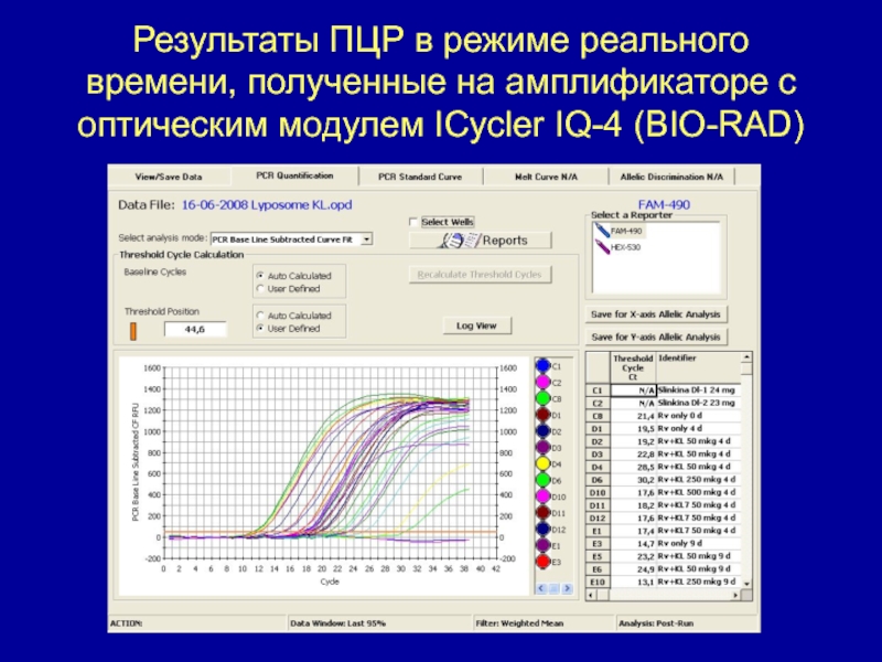 Тест реального времени