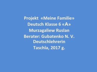 Projekt 