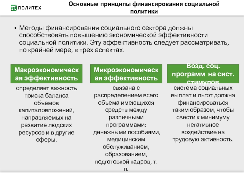 Реферат: Оценка эффективности социальной политики российского государства