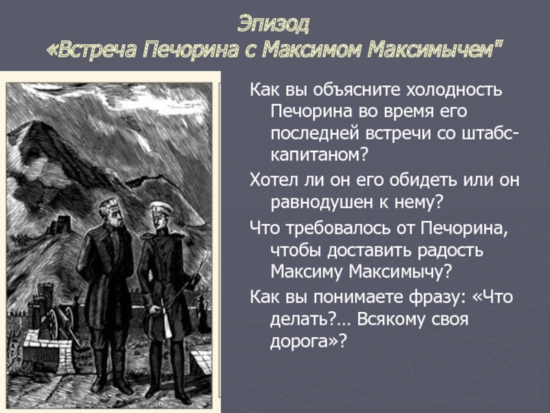 Странности и противоречия в портрете печорина