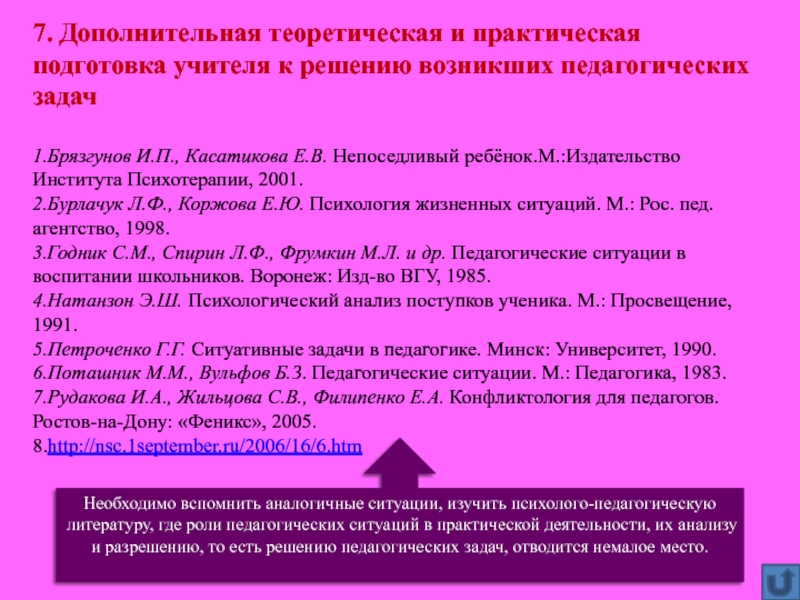 Практическая готовность. Практическая готовность педагога. Алгоритм решения пед ситуации. Практическая подготовка. Л Ф Спирин алгоритм решения пед задач.