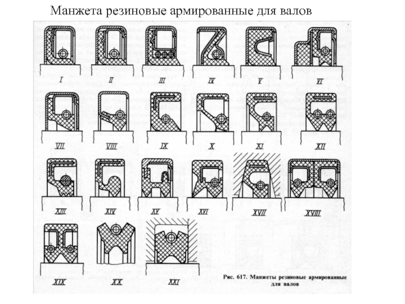 Чертеж манжеты резиновые - 84 фото