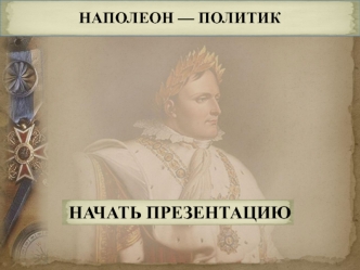 Наполеон — политик