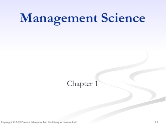 Management Science