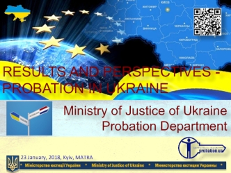 Results and perspectives probation in Ukraine