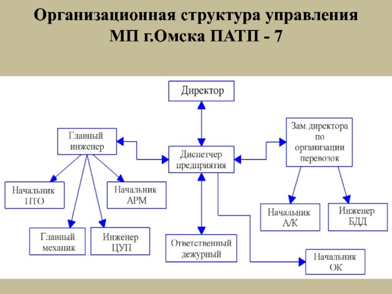 Муниципальное предприятие управление. Организационная структура управления ПАТП. Структура пассажирского АТП. Структура пассажирского автотранспортного предприятия. Управленческая структура ПАТП.