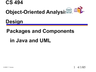 CS 494 Object-Oriented Analysis & Design