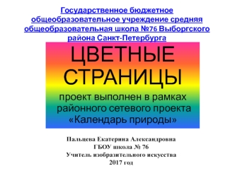 Цветные страницы