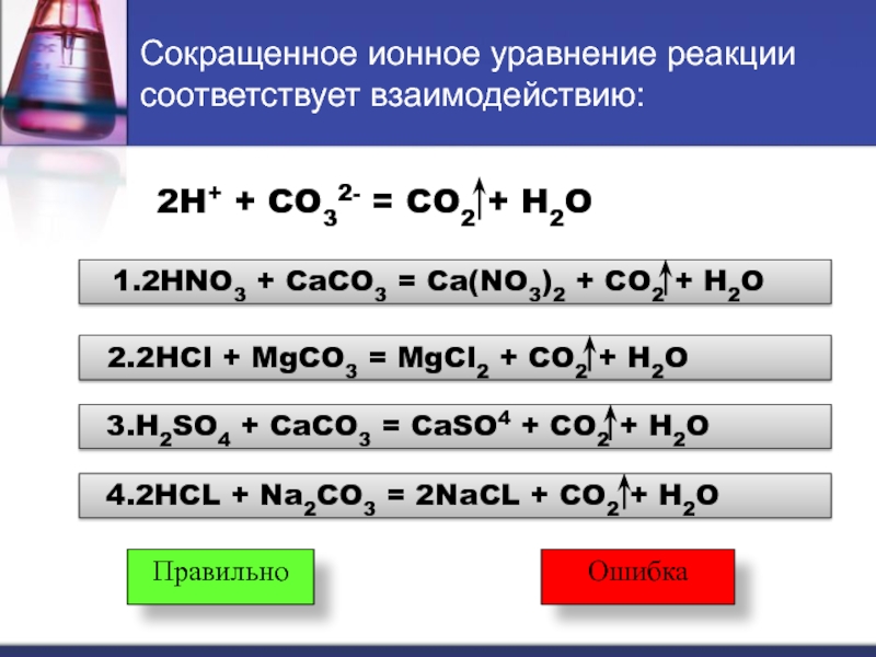 Напишите молекулярные уравнения реакций идущих по схеме co co2 k2co3 co2