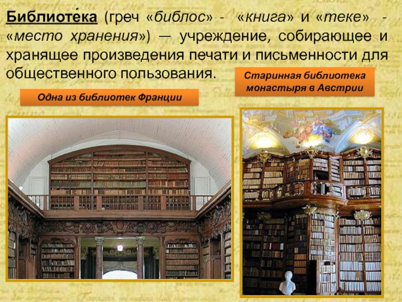 История создания библиотек в картинках