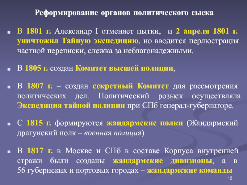 Какой орган политического сыска был создан