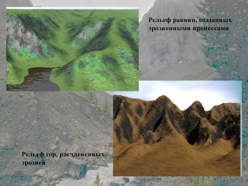 География план описания формы рельефа горы кордильеры