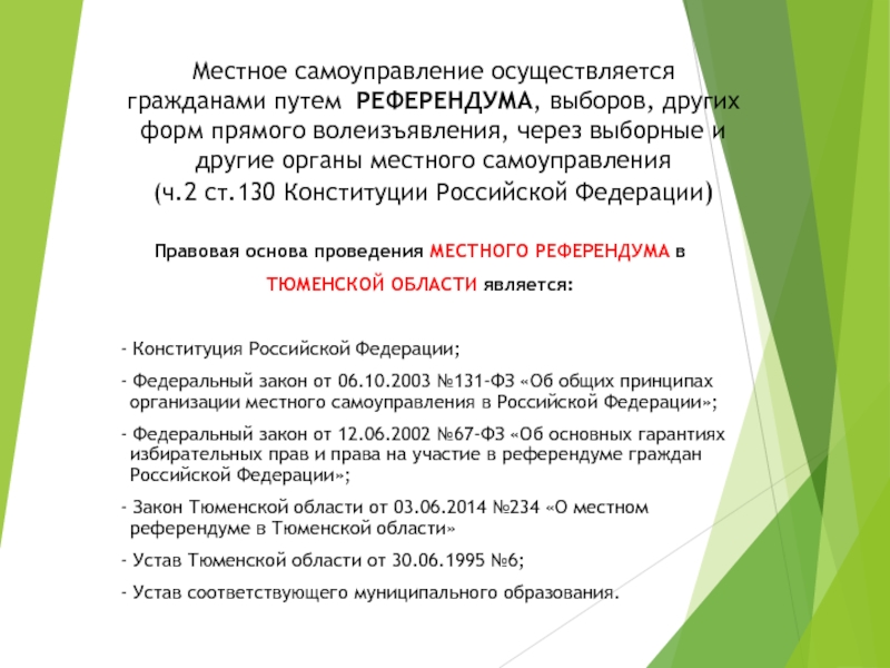 Доклад: Гарантии избирательных прав граждан Российской Федерации