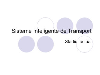 Sisteme inteligente de transport