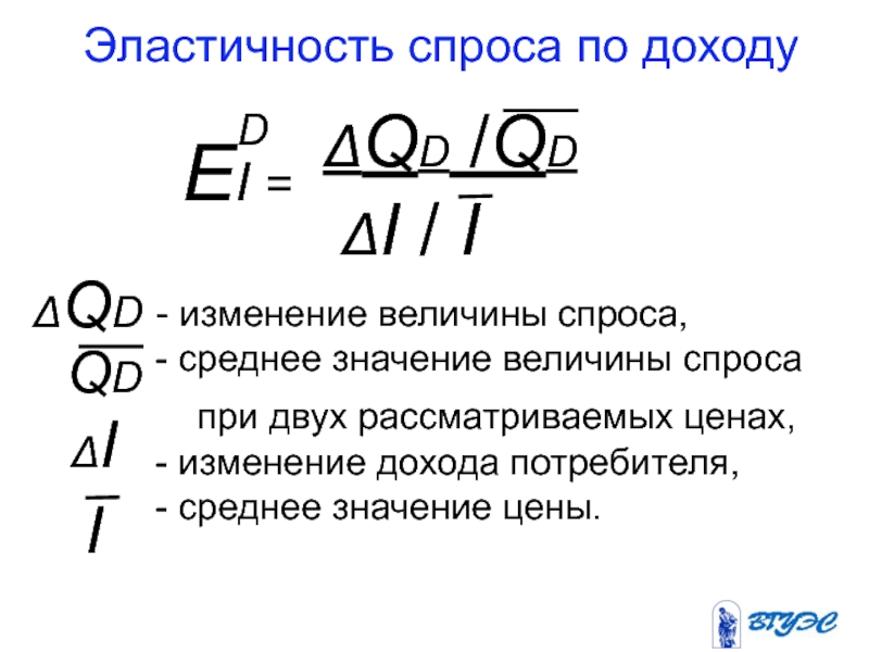 Спрос величина спроса эластичность спроса. Формула эластичности спроса Микроэкономика. Чему равна эластичность спроса по доходу. Эластичность спроса по доходу значения. Формула дуговой эластичности спроса по доходу.